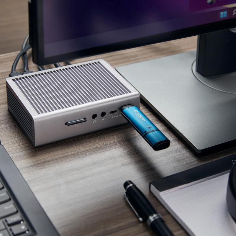 Kingston IronKey Vault Privacy 50 32GB Encrypted USB | FIPS 197 | AES-256bit | BadUSB Attack Protection IKVP50/32GB