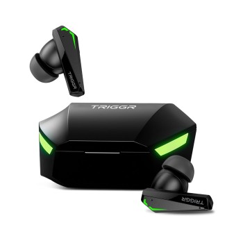 Kraken X2 Gaming Earbuds, TWS Low Latency, ENC Quad 4 Mics with Bluetooth v5.3 Rapid Pairing, 40 Hrs Playtime, IPX4 Water Resistance, Wireless in-Ear Earpods (Black)