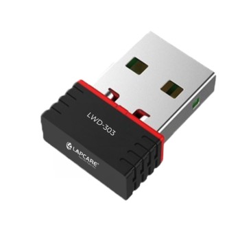 LAPCARE Bluetooth 4.2+ Dual-Band Wi-Fi USB Adapter | 650Mbps Wireless Nano Dongle | MU-MIMO Technology