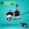 LIU HJG LED Car Headlight Bulbs with H4 fitting COB Chips 6500K White