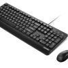 Lenovo 110 Keyboard & Mouse Wired Combo| Waterproof Exoskeleton | Splash Proof Keys| 1600 DPI Full Size Mouse | Non-Slip Scroll Wheel