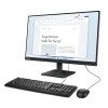 Lenovo 110 Keyboard & Mouse Wired Combo| Waterproof Exoskeleton | Splash Proof Keys| 1600 DPI Full Size Mouse | Non-Slip Scroll Wheel
