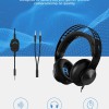 Lenovo Legion H300 Wired On Ear Headphones with Mic (Black, Grey)