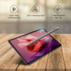 Lenovo Original Pen Plus for Tablet, Slim Design - Weighing Only 14 Grams,4096 Pressure Levels,80 Mah Battery,Remote [Color: Grey]