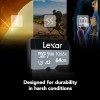 Lexar Professional - Tarjeta microSDXC UHS-I (1066 x 64 GB, Adaptador SD, Serie Plata, hasta 160 MB/s (LMS1066064G-BNANU)