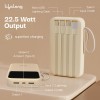 Lifelong Electronics 10000mAh 22.5W Fast Charging Power Bank | 3 Inputs Small Pocket Size Powerbank