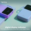 Lifelong Electronics 20000mAh 22.5W Fast Charging Power Bank | 3 Inputs (1 Built-in USB A Cable , Small Pocket Size Powerbank.