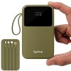Lifelong Electronics 20000mAh 22.5W Fast Charging Power Bank | 3 Inputs (1 Built-in USB A Cable , Small Pocket Size Powerbank.
