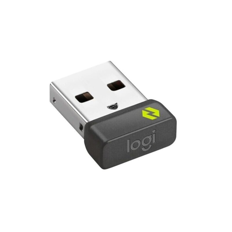 Logitech Bolt USB Receiver, 2.4 GHz Wireless Technology, USB Plug Compatible - Black