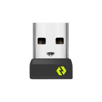 Logitech Bolt USB Receiver, 2.4 GHz Wireless Technology, USB Plug Compatible - Black