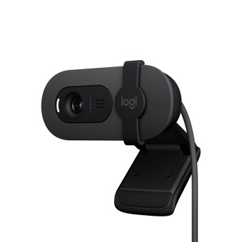 Logitech Brio 100 Full HD 1080P Webcam for Meetings and Streaming, Auto-Light Balance