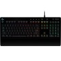 Logitech G G213 Prodigy USB Gaming Keyboard with LIGHTSYNC RGB Backlit Keys, Spill-Resistant, Customizable Keys, Dedicated Multi-Media Keys (Black)