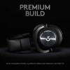 Logitech G Pro X Gaming Wired Over Ear Headphones with Mic Blue Voice DTS Headphone - (Black)