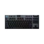 Logitech G915 X Lightspeed TKL Low-Profile Wireless Gaming Keyboard, Double-Shot PBT Keycaps, black