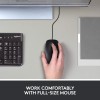 Logitech M100r Wired USB Mouse (Black)
