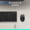 Logitech M190 Wireless Mouse , Full Size Ambidextrous Curve Design, 18-Month Battery-Black