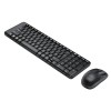 Logitech MK215 Wireless Keyboard and Mouse Combo for Windows, 2.4 GHz Wireless, Compact Design Black
