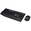 Logitech MK345 Wireless Combo Full-Sized Keyboard with Palm Rest and Comfortable Right-Handed Mouse - Black
