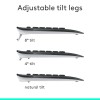 Logitech MK540 Advanced Wireless Keyboard and Mouse Combo for Windows, 2.4 GHz Unifying USB-Receiver - Black