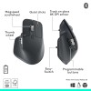 Logitech MX Master 3S with Free Adobe Subscription - Wireless Performance Mouse -Graphite