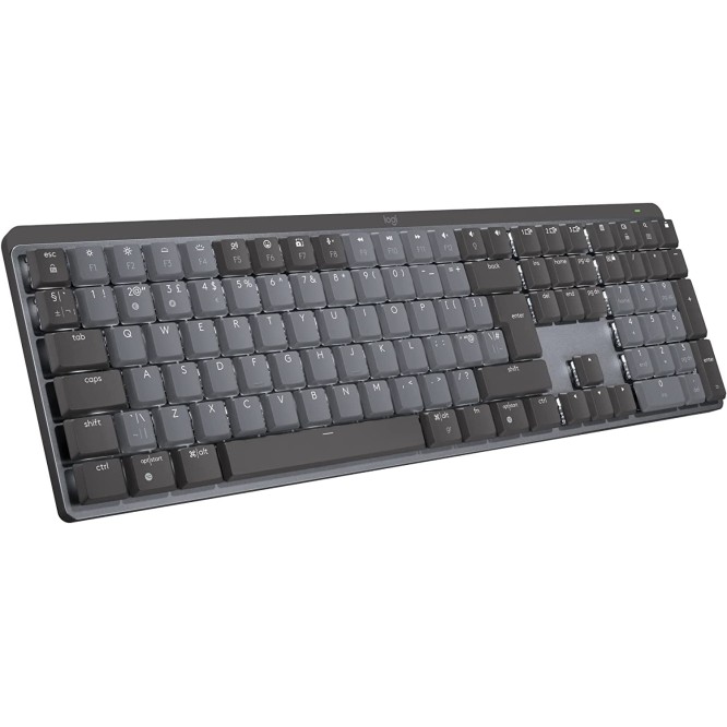 Logitech MX Mechanical Mini Wireless Illuminated Keyboard with Free Adobe Subscription