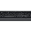 Logitech Signature K650 Wireless Keyboard with Wrist Rest, Full-Size, BLE Bluetooth or Logi Bolt USB Receiver, Comfort Deep-Cushioned Keys, Numpad, Compatible with Most OS/PC/Windows/Graphite