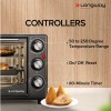 Longway Royal OTG 25 Ltr Oven Toaster Griller with Heating Modes | Temperature Timer Control for Baking Pizza (1500 W, Black)