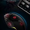 MEETION MT-G3325 Professional Wired Gaming Mouse, Up to 10000 DPI, 8 Programmable Buttons, 100 IPS Tracking Speed, Polling Rate 125-1000Hz MS, 5000 FPS, Aluminium Alloy Footpad, Compatible with PC/Mac
