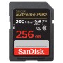 SanDisk Extreme Pro SD UHS I 256GB Card for 4K Video for DSLR and Mirrorless Cameras 200MB/s Read & 140MB/s Write
