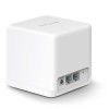 MERCUSYS Halo H30G(3-Pack) AC1300 Whole Home Mesh Wi-Fi System 1.3 Gbps Dual Band WiFi Gigabit Wireless Router 1300 Mbps Speed Coverage, White