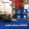 MICROTEK EMT1390 DIGITAL Automatic Voltage Stabilizer Used For Audio Visual System 1 LED TV 122cm (48'')+1 DVD/DTH (BLACK)