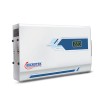 MICROTEK Pearl EM4130+ Digital Display WALL Mounted Automatic Voltage Digital Display STABILIZER (White)