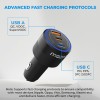 MOZEN by AMKETTE Drive Ultra 3 in 1 130W Car Charger/car Laptop Charger Fast Charging Type C 100W + USB-A + C 30W, Metallic Build, Advanced PowerSplit