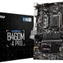 MSI B460M-A PRO ProSeries Motherboard (mATX, 10th Gen Intel Core, LGA 1200 Socket, DDR4, M.2 Slot, USB 3.2 Gen 1, 2.5G LAN, DVI/HDMI)