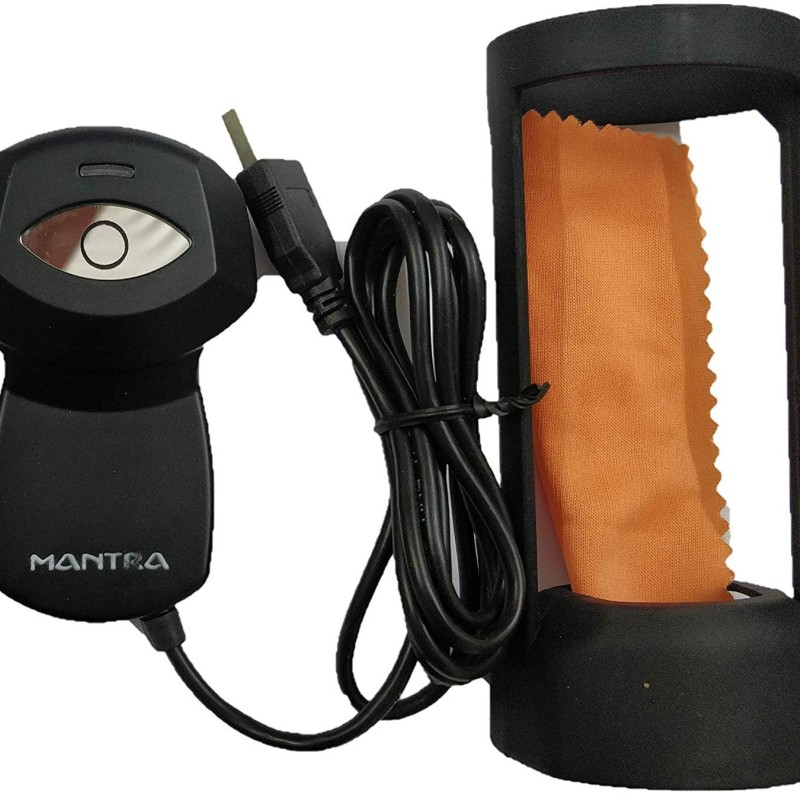 Mantra MIS100V2 Single IRIS Scanner Corded Portable Scanner with RD Service