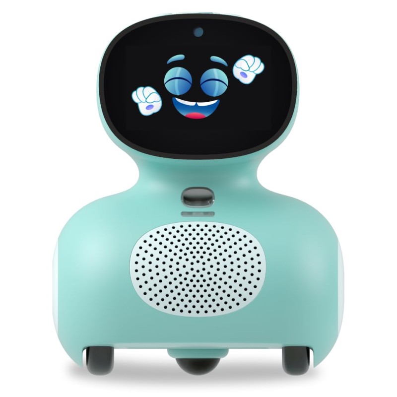 Miko Mini AI Robot | 2 Years Free Max | STEAM Learning for Kids 5+ | Blue