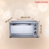 Morphy Richards 60 RCSS OTG |Large Capacity - 60 Litres |Motorised Rotisserie |Mirror Finish Door Stainless Steel Body