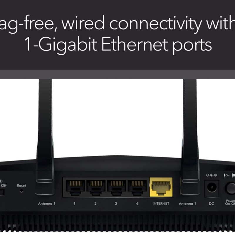 NETGEAR Nighthawk Pro Gaming XR500 Wi-Fi Router with 4 Ethernet Ports and Wireless speeds up to 2.6 Gbps, AC2600, Optimized for Low Ping