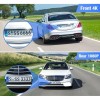 NEXDIGITRON PRIME Plus 4K Dual Channel Dash Camera with in-Built GPS Logger, Real 4K 2160P UHD Front+FHD Rear