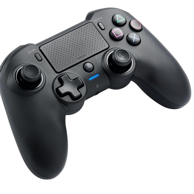Nacon Asymmetric Wireless Controller for Playstation 4- Black