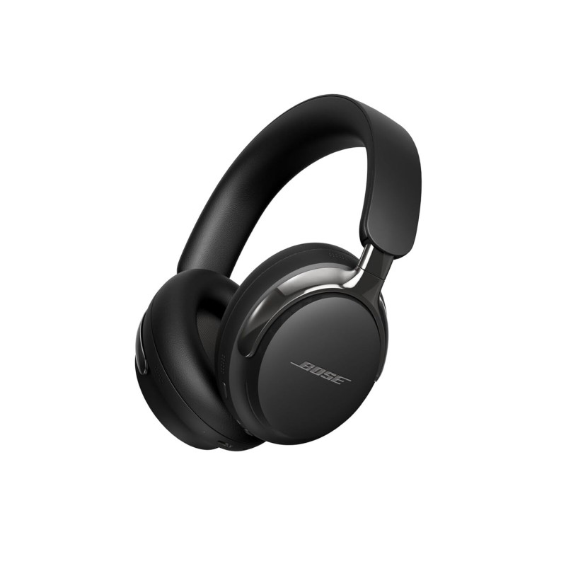 New Bose QuietComfort Ultra Bluetooth Headphones (2nd Gen), Wireless Headphones with Spatial Audio, Over Ear Noise Cancelling, Black