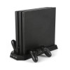 New World PS4 Pro Vertical Stand Cooling Fan Controller Charger Dock USB hub For PS4 Pro Playstation 4 Pro Console