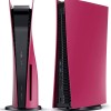 New world Faceplate for PS5,for PS5 Faceplate Replacement Cover for PS5 , Anti-Scratch Dust Proof Protective Shell Cover for Playstation 5, Disk Edition -Cosmic Red