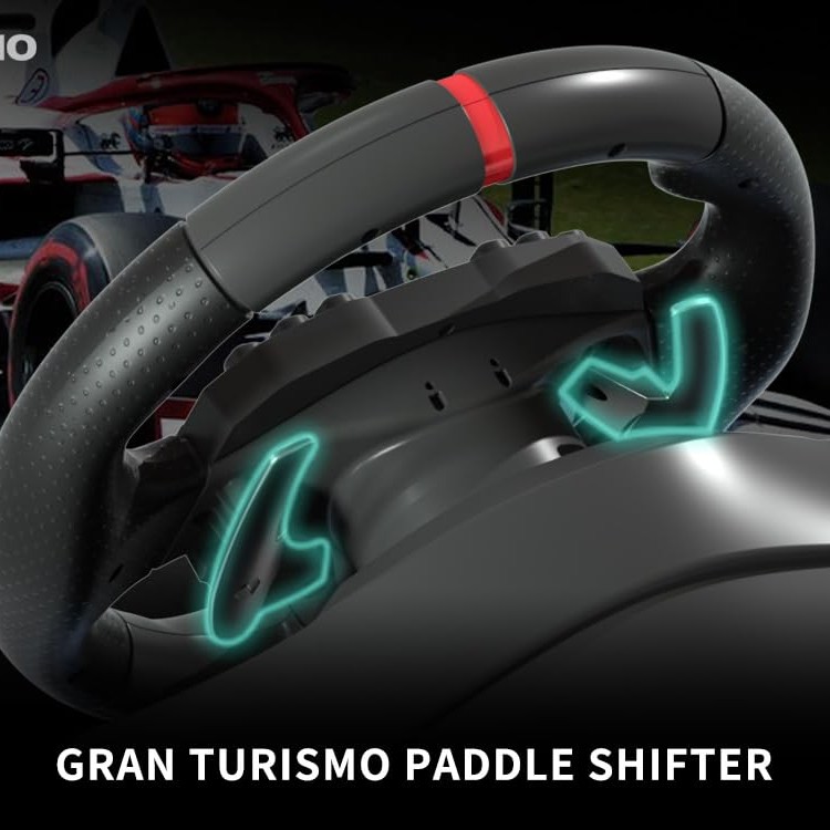 NiTHO Drive Pro ONE Gaming Racing Wheel with Separate Shifter and Floor Pedals, Steering Wheel for PC, PS4, Xbox One, Xbox Series X|S, Switch, 270 Degree Zero Dead Zone Driving Car Simulator