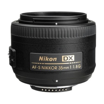 Nikon Af-S Dx Nikkor 35 Mm F/1.8G Prime Lens for Digital SLR Camera (Black)