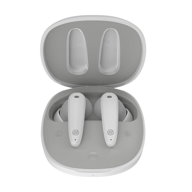 Noise Buds VS404 in Ear Truly Wireless Earbuds with 50H of Playtime,3 EQ Modes, Quad Mic with ENC, Instacharge(10 Min=200 Min),10mm Driver, BT v5.3 (Snow White)