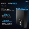 Oakter Mini UPS for 12V WiFi Router Broadband Modem | Backup Upto 4 Hours | WiFi UPS Power Backup During Power Cuts | UPS Broadband Modem | Current Surge & Deep Discharge Protection