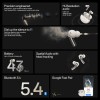 OnePlus Buds Pro 3 Bluetooth TWS in-Ear Buds – Dual Drivers, Dual DACs, Dynaudio EQs, AI-Powered Translator, Up to 50dB Adaptive Noise Cancellation, Up to 43Hrs Battery.