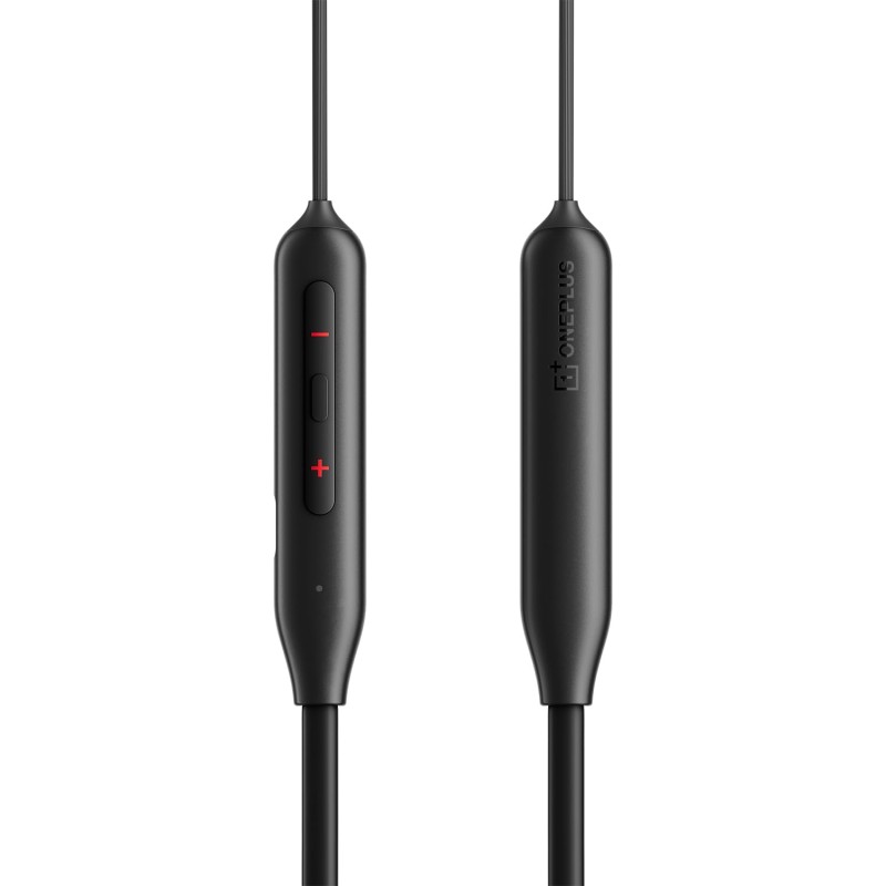 OnePlus Bullets Wireless Z3 in-Ear Neckband with 12.4mm Drivers, 3D Spatial Audio,10 mins Charge for 27 hrs Playback - Black