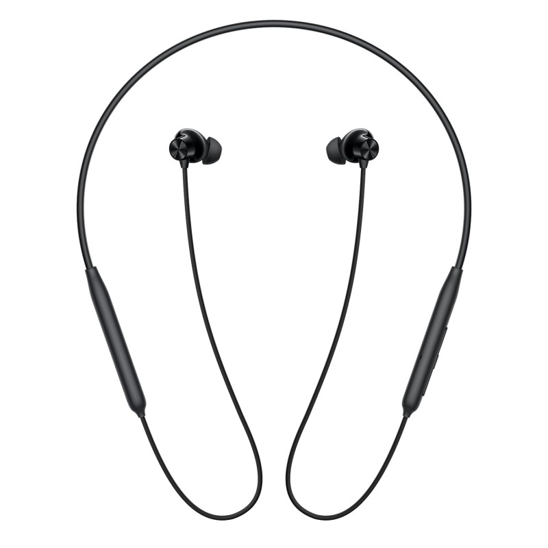 OnePlus Bullets Wireless Z3 in-Ear Neckband with 12.4mm Drivers, 3D Spatial Audio,10 mins Charge for 27 hrs Playback - Black